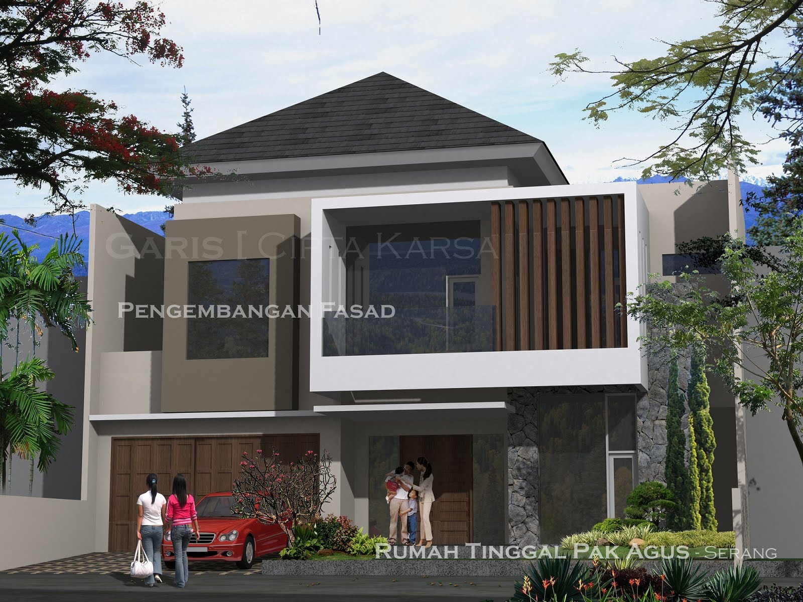 Fasad Rumah Minimalis