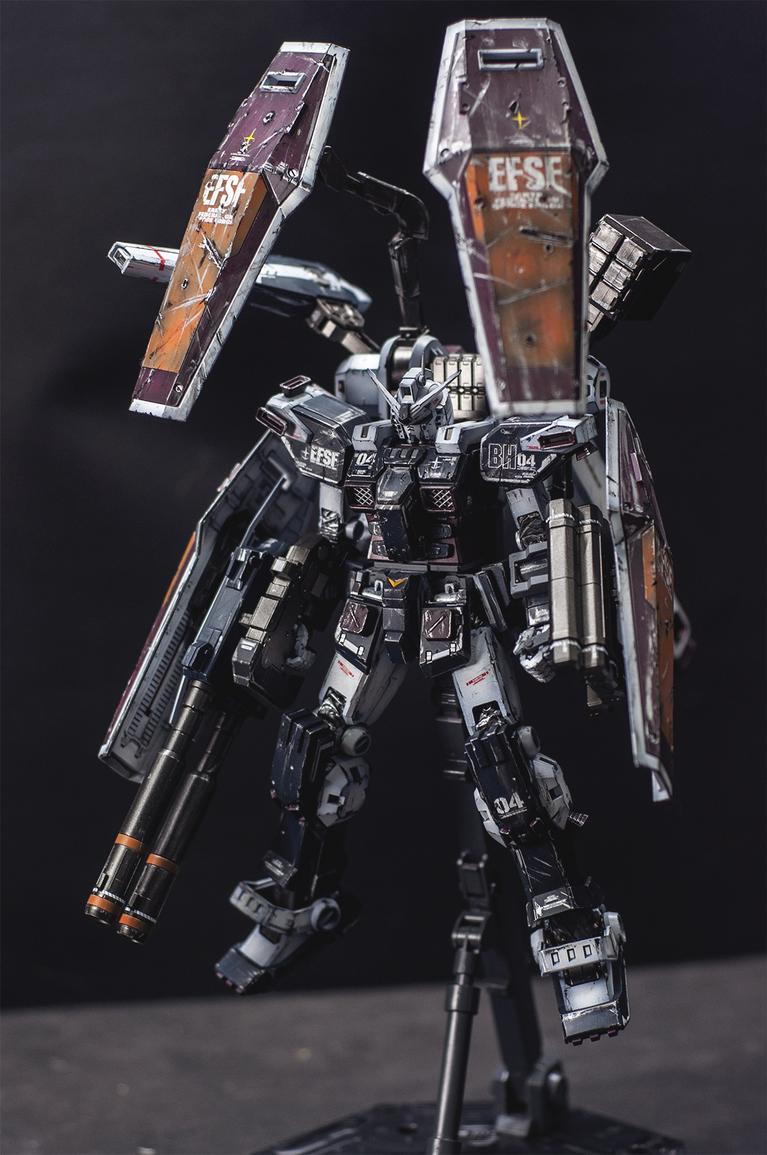 Painted Build MG 1/100 Full Armor Gundam [Gundam Thunderbolt] Ver. Ka