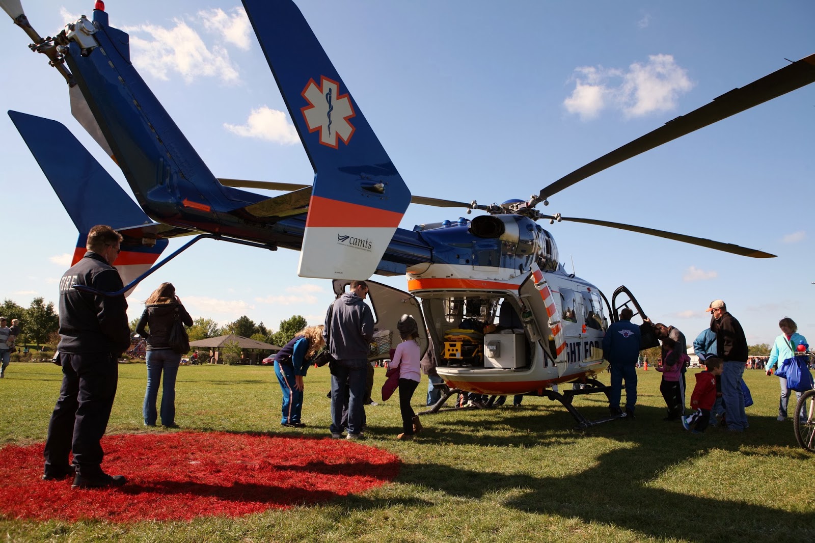Mark Kodiak Ukena 3rd Annual Helicopter Ball Drop at Brickyards Park
