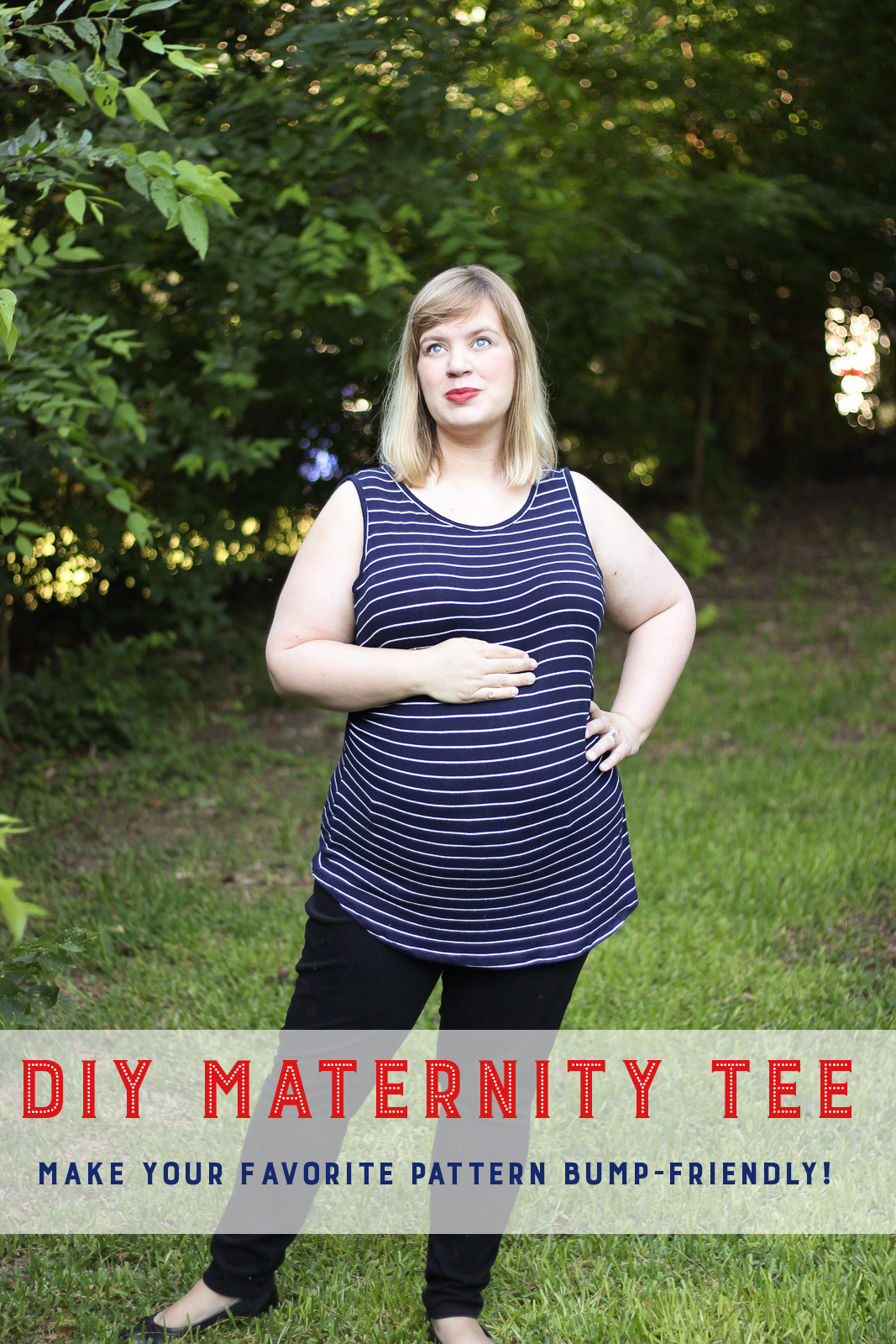 How to Modify a Knit Top Pattern to be Breastfeeding-friendly - WeAllSew