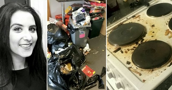 Gorgeous Teen Wins £500 for Having Britain’s Most Disgusting Student House