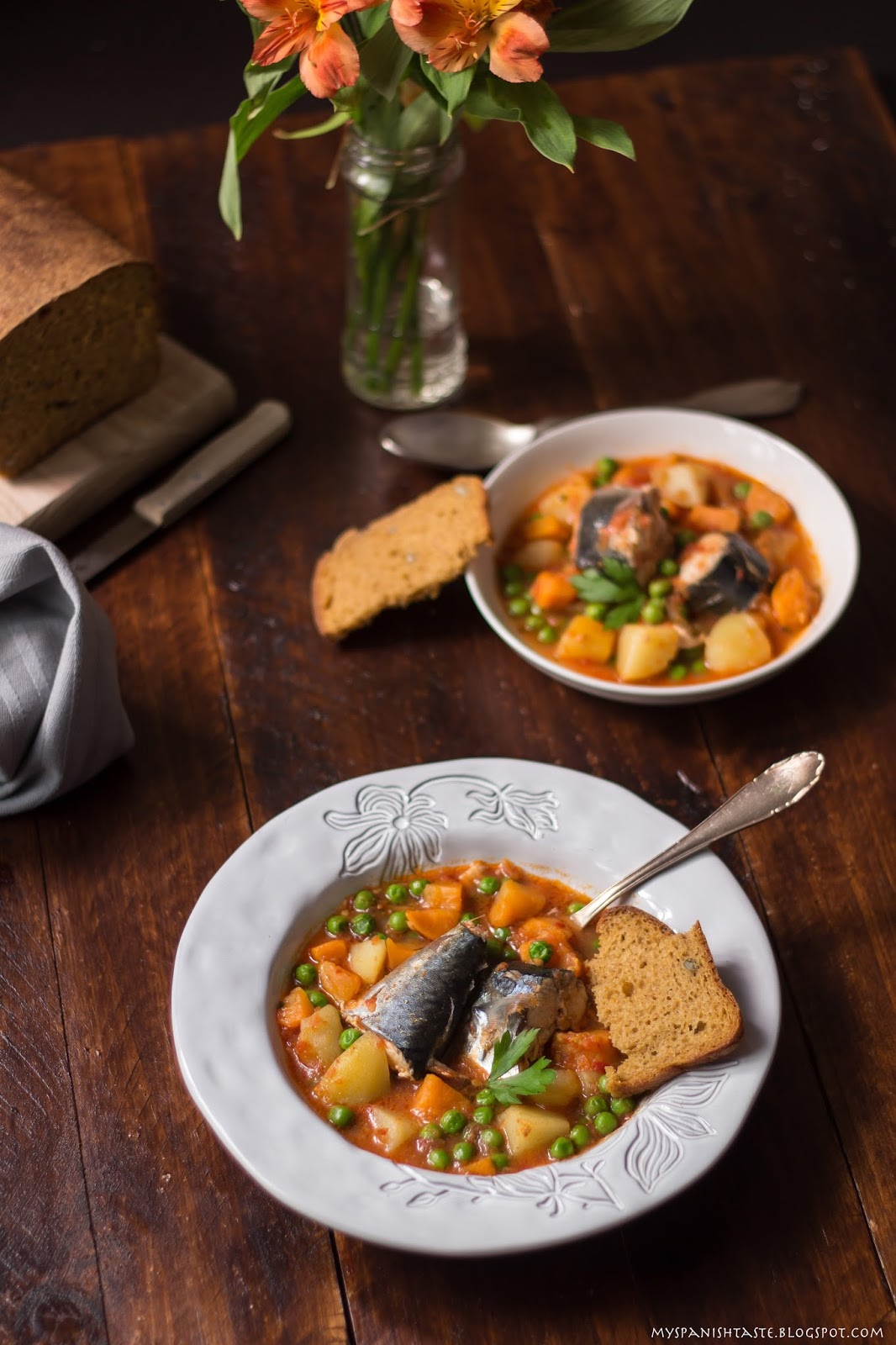 My Spanish Taste Mackerel stew