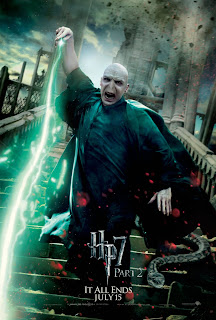 Harry Potter and the Deathly Hallows: Part 2 Character Movie Poster Set - Ralph Fiennes as Lord Voldemort