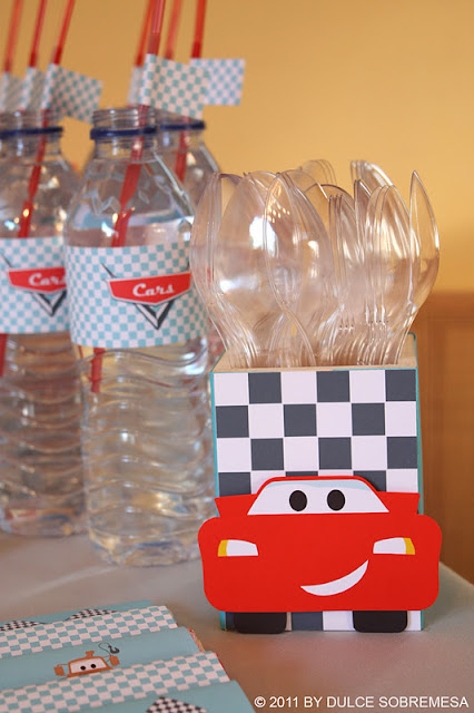 Kara s Party Ideas Disney Pixar s Cars 3rd Birthday Party  Lighting Mcqueen Party  - 55