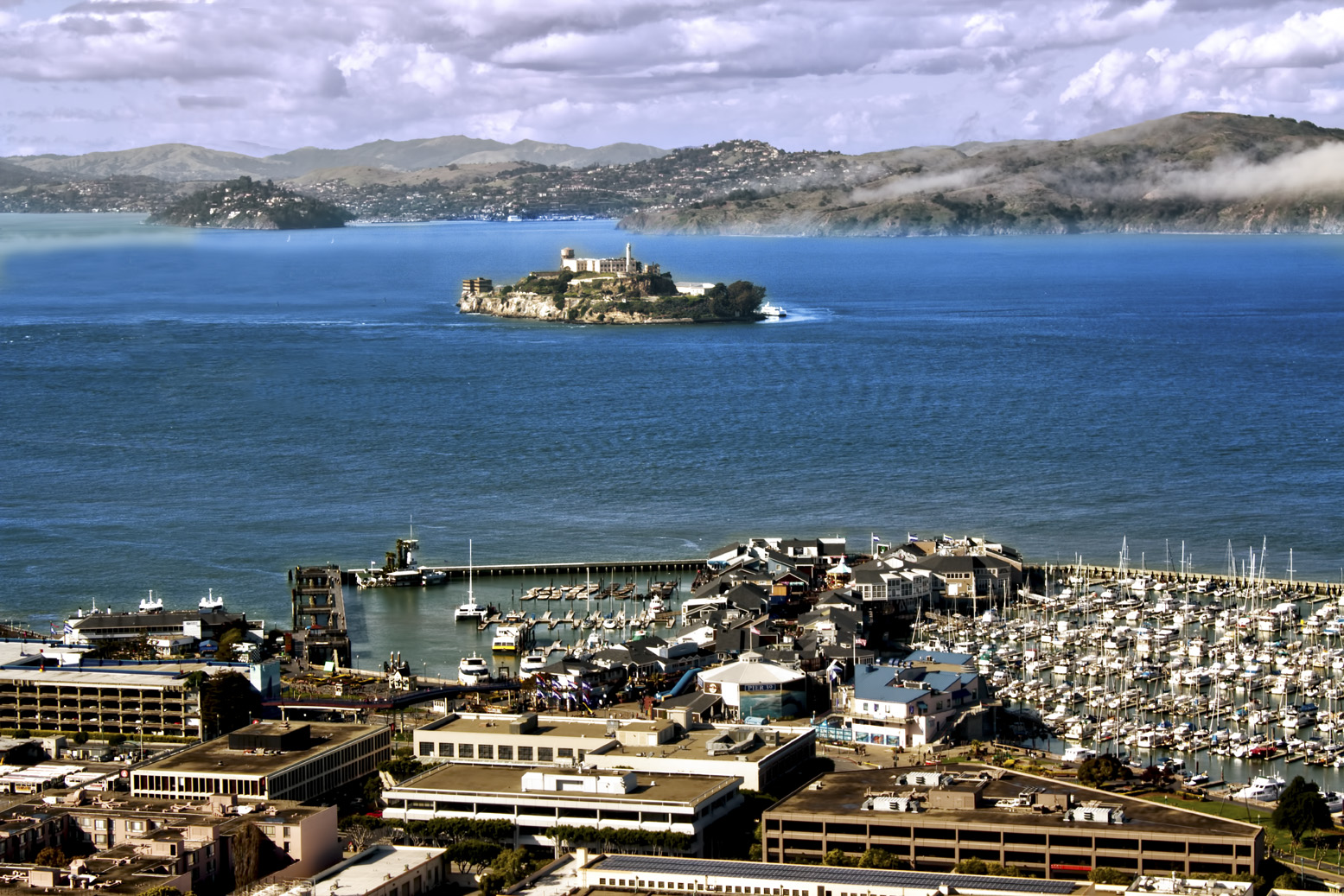 Our Digital Mind Pier 39 From Above