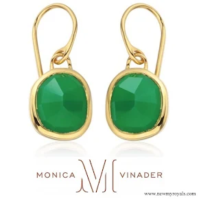 Kate Middleton jewelry - Monica Vinader Siren Wire Earrings