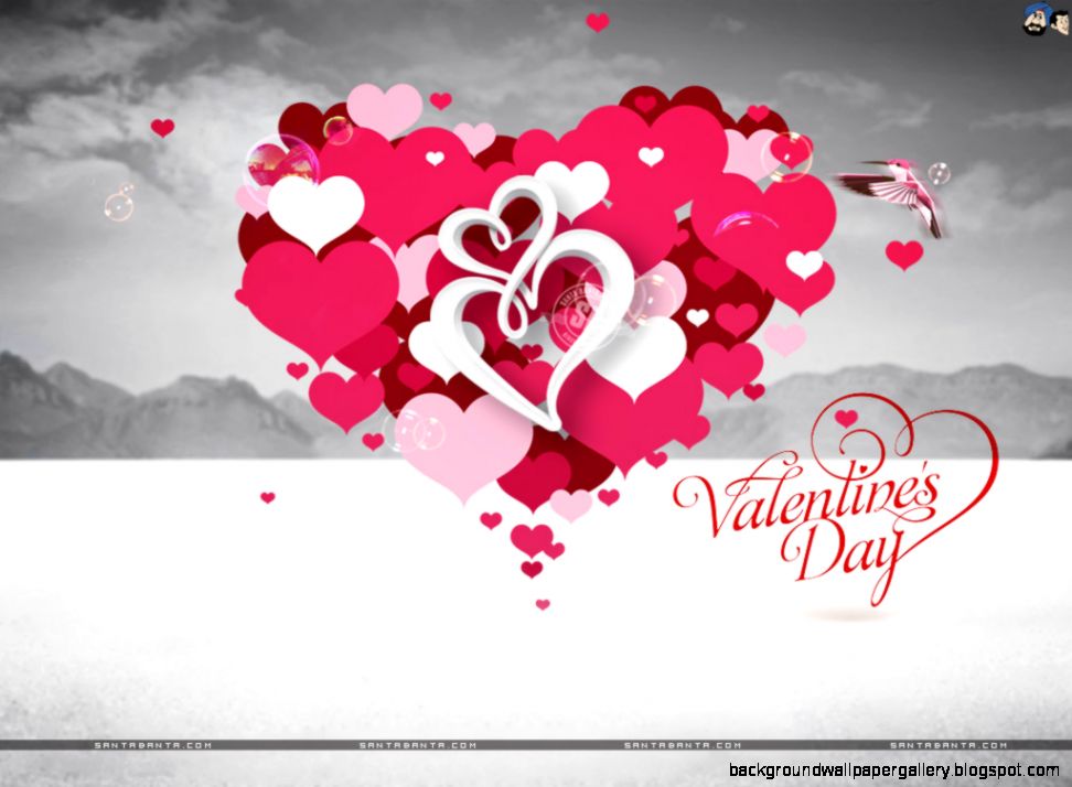 Creative 3D Love Heart Valentine Day id 132728