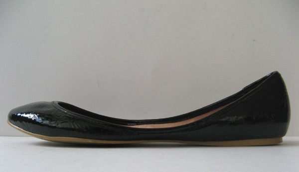 chloe patent leather flats