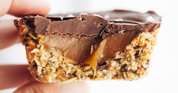 No-Bake Salted Caramel Cups Recipe No-Bake Salted Caramel Cups Recipe