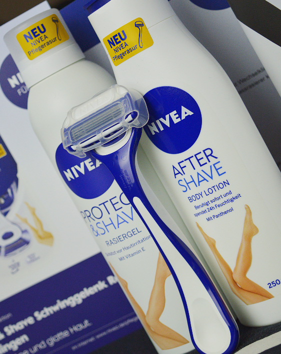 Nivea Rasierer Protect & Shave im Test After Shave Body Lotion