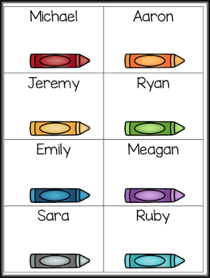 Free editable name tags for kindergarten.  Print and insert into name badge holders from Time4kindergarten.