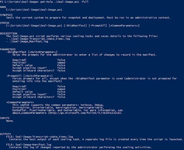 PS> PVS/MCS Sealing Script (Seal-Image) - voltol