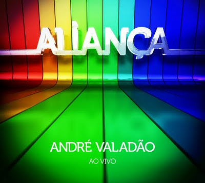  capa do CD Aliança, de André Valadão, com bandeira gay