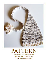 crochet patterns, how to crochet, long tail, pixie, elf, baby hats, newborn,