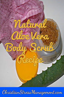 Aloe vera body scrub recipe