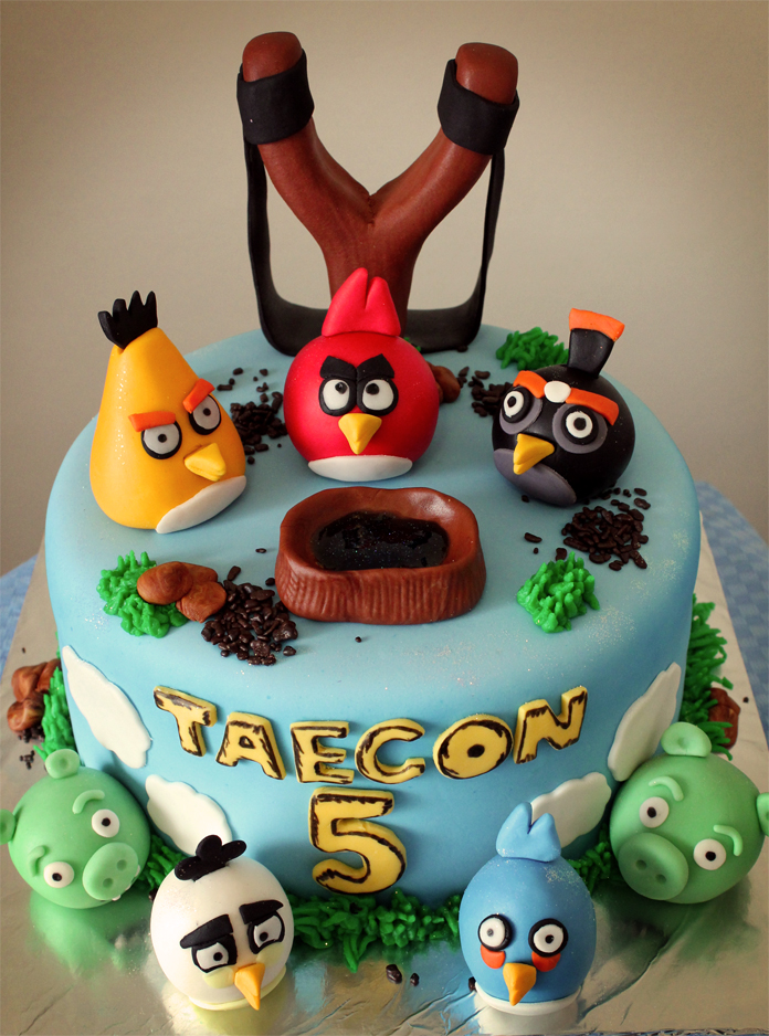 Delana's Cakes Angry Birds Cake