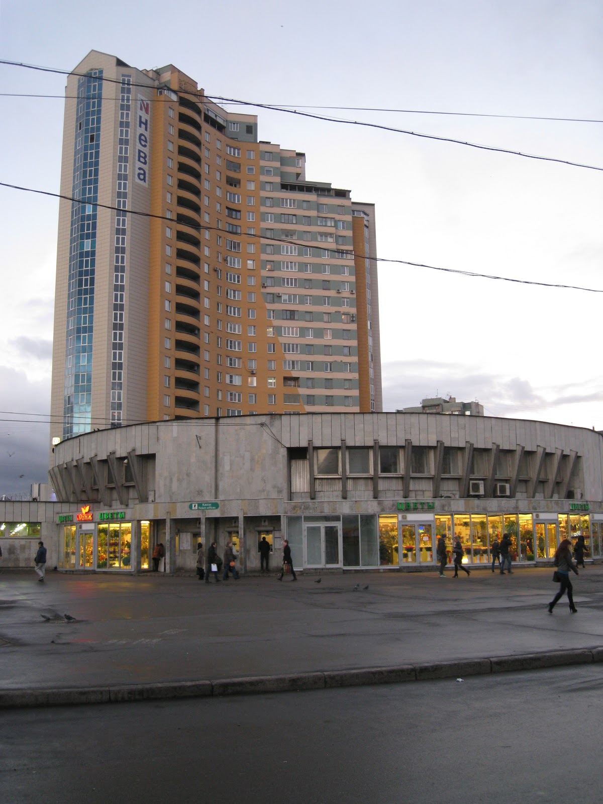 Метро большевиков санкт петербург