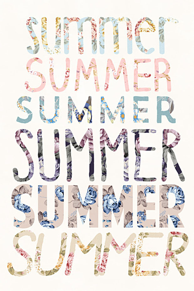 summer floral print