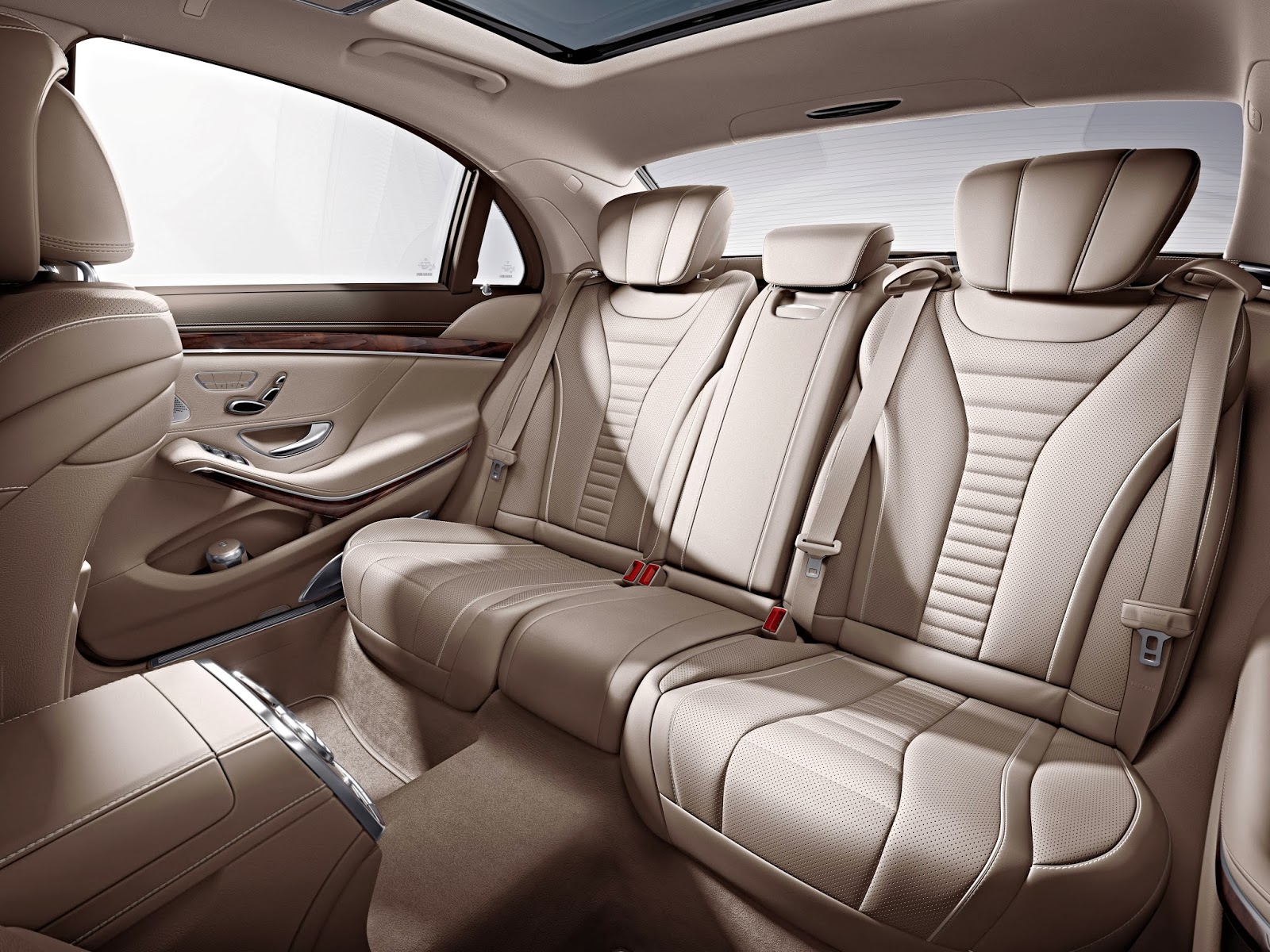 Mercedes Benz s class w222 салон