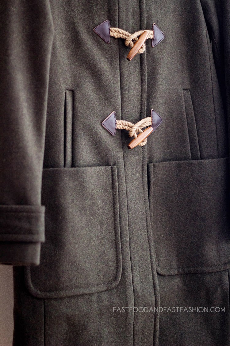 j crew mens toggle coat