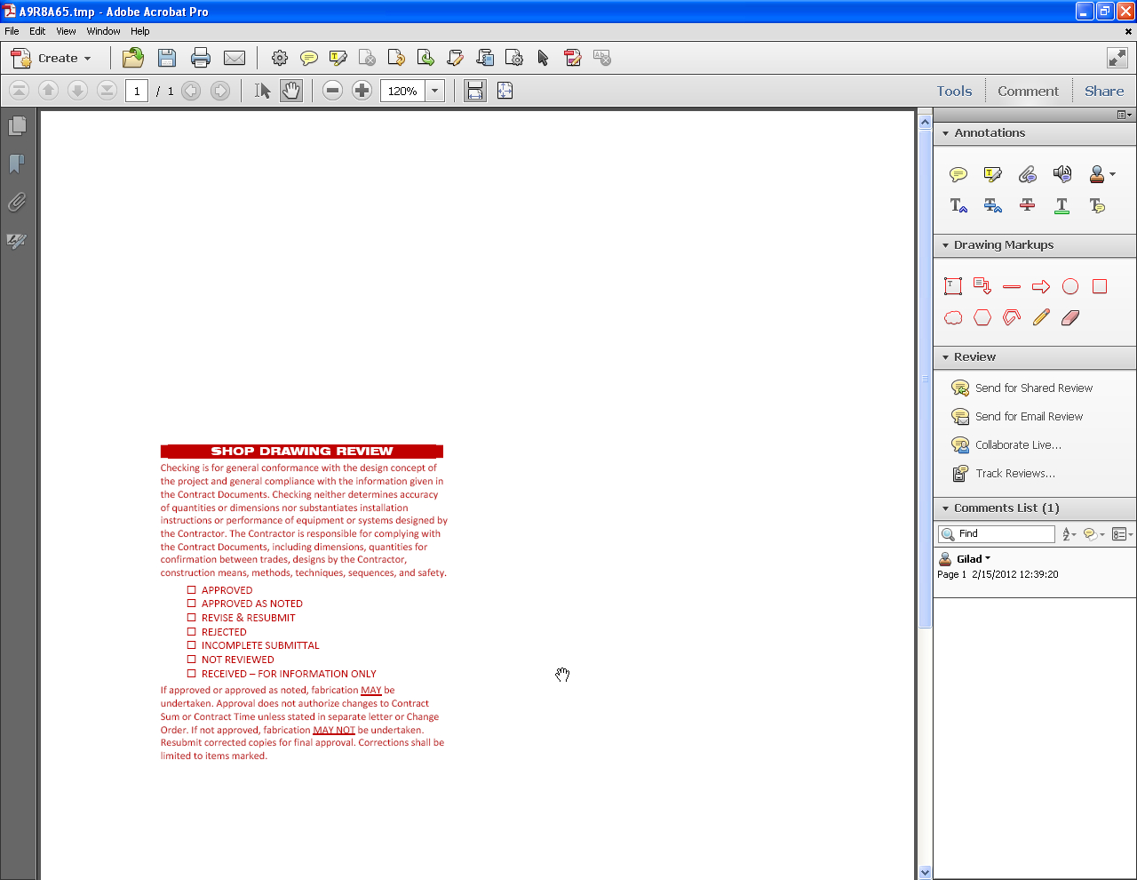 Custommade Scripts for Adobe® Products Acrobat X Return Stamp Name