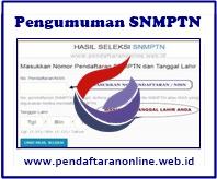  Pengumuman Hasil SNMPTN Online di Pengumuman Terbaru!! Pengumuman Hasil SNMPTN di pengumuman-snmptn.ltmpt.c.id2023/2024/2023