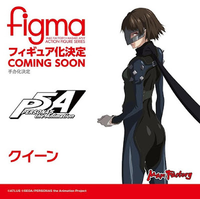 Triple anuncio para Makoto Niijima con Figma, Nendoroid y action-figure trasformable para su Persona Johanna
