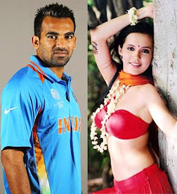 Zahir Khan Bollywood Wedding Couples in year 2012