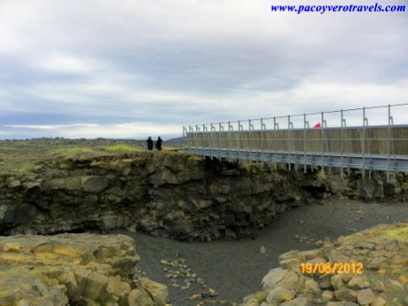 puente entre dos continentes península de reykjanes