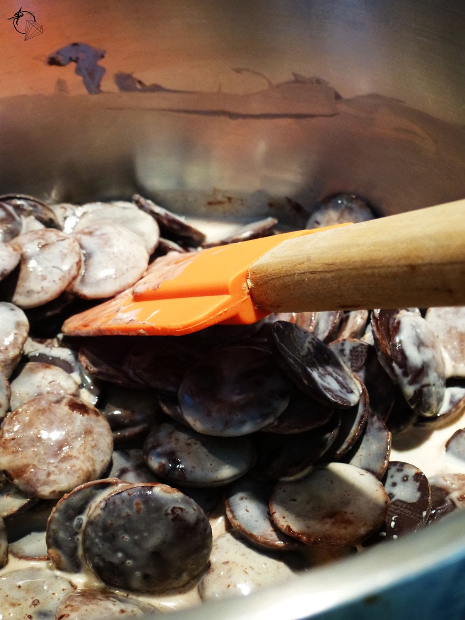 Tomates cerises et Diamants Terrine chocolat et pruneaux