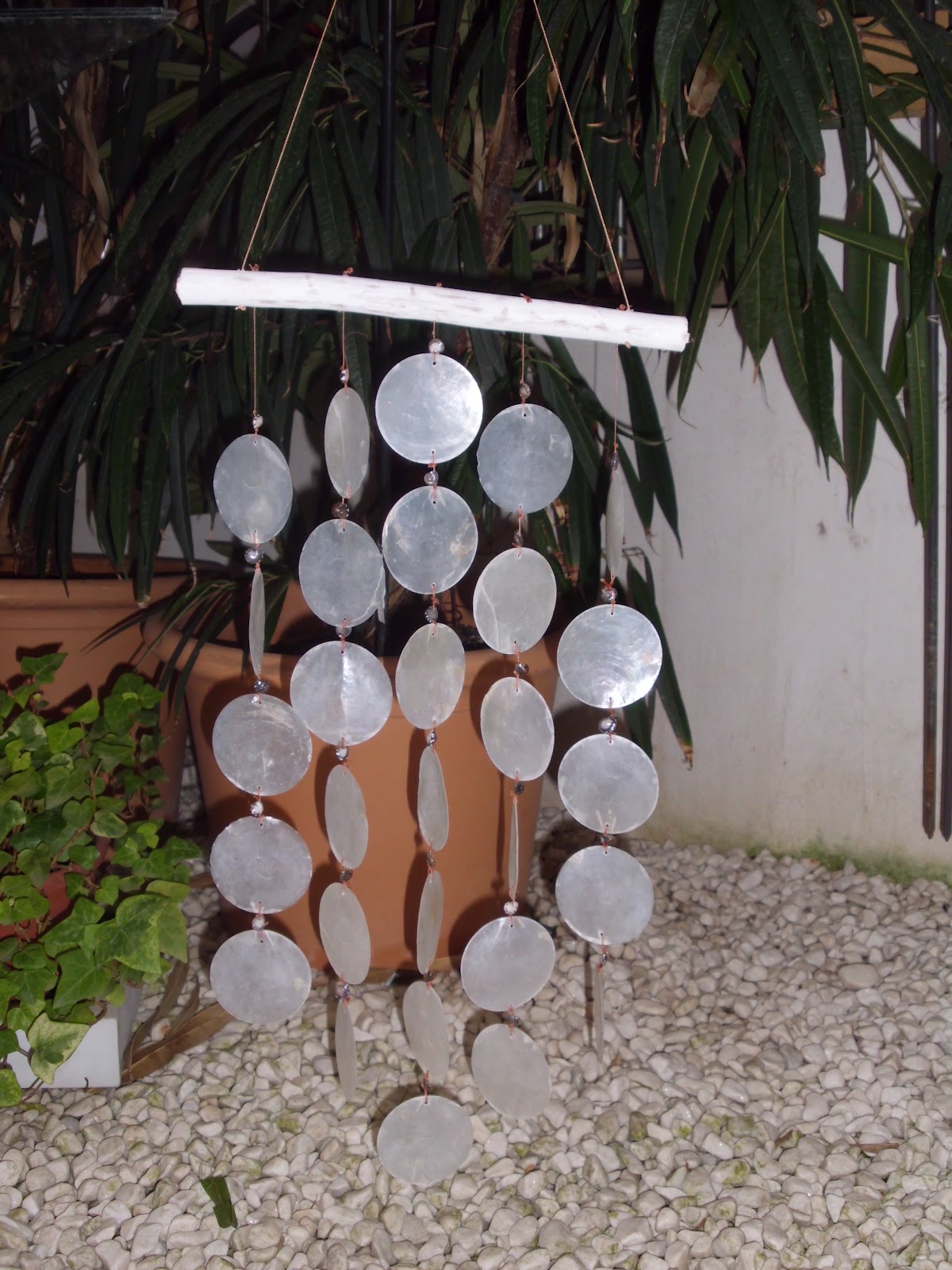 POPURRI REGALOS DECORACIÓN COMPLEMENTOS: Móviles de viento Palma de