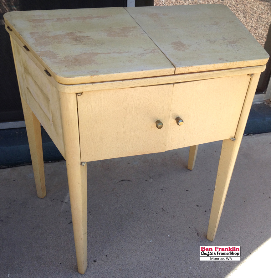 Ben Franklin Crafts and Frame Shop, Monroe, WA Refinished Sewing