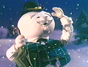 Image result for rudolph the red nosed reindeer 1964 sam the snowman"