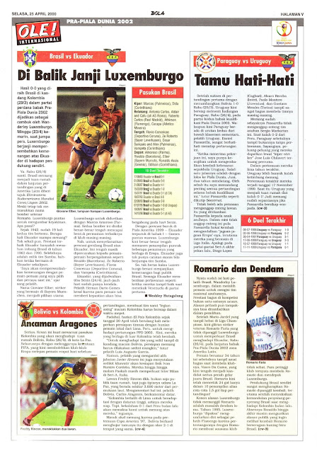 BRASIL VS EKUADOR DI BALIK JANJI LUXEMBURGO BRASIL VS EKUADOR DI BALIK JANJI LUXEMBURGO