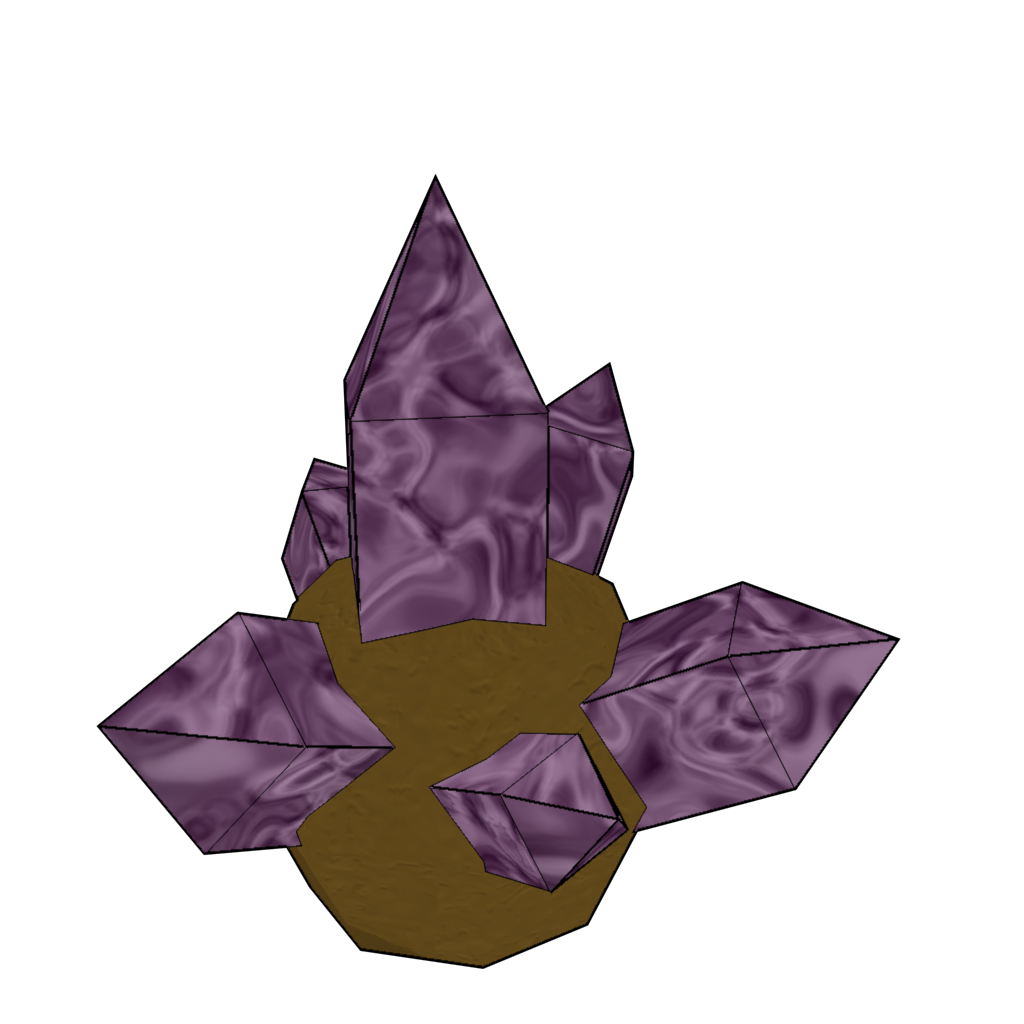 Tumbleweed Express Development Blog Art Crystal Formations