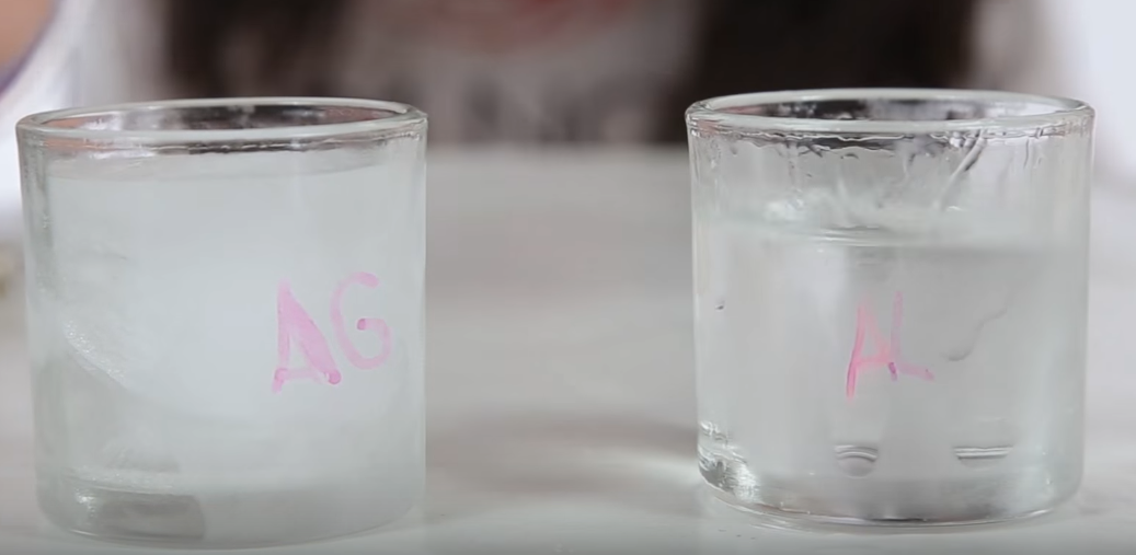 Que pasa si mezclas alcohol con agua