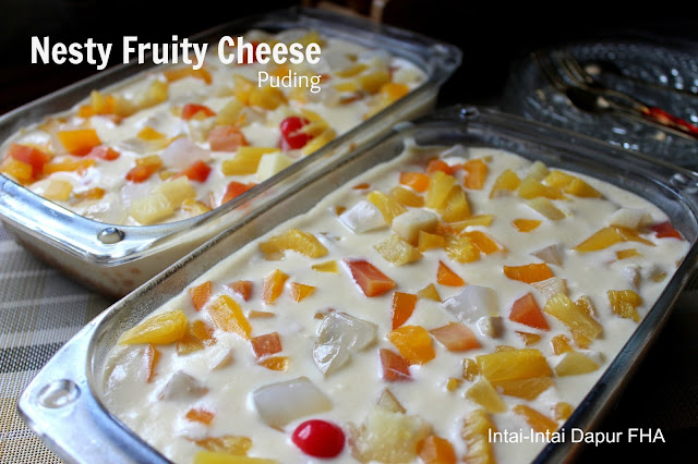 Nesty Fruity Cheese Puding by Faudziyah Haji Ariffin