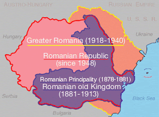 Territory of Romania