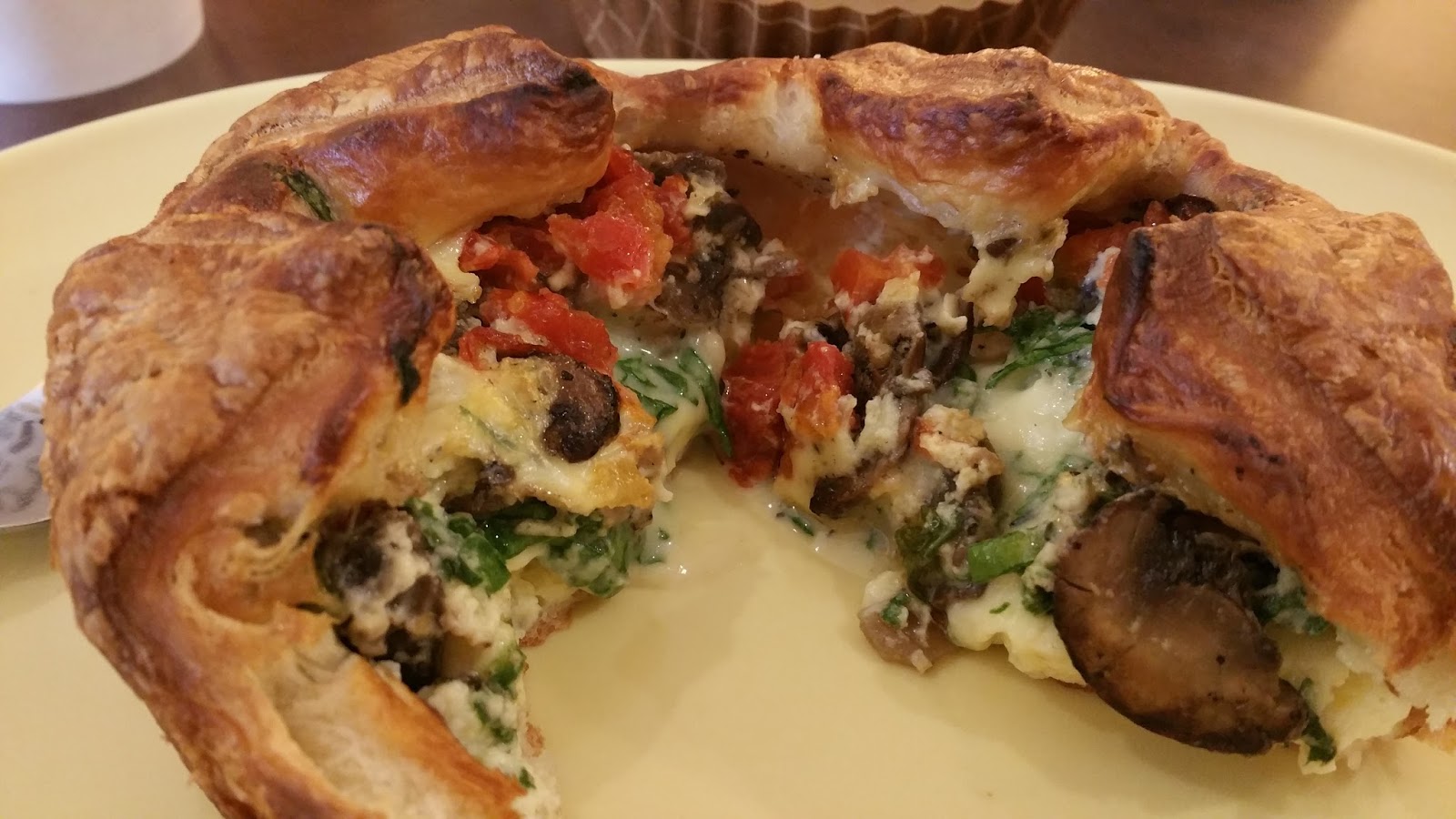 so little thyme. Panera's Mushroom Souffle