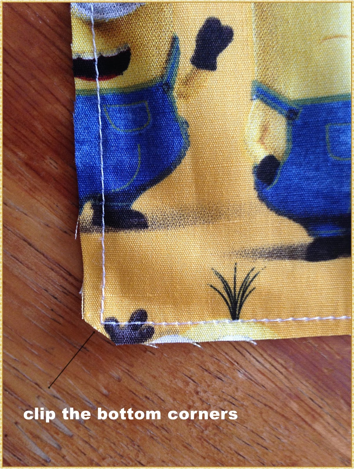 Heart of Mary How to make a pillowcase with an inner flap