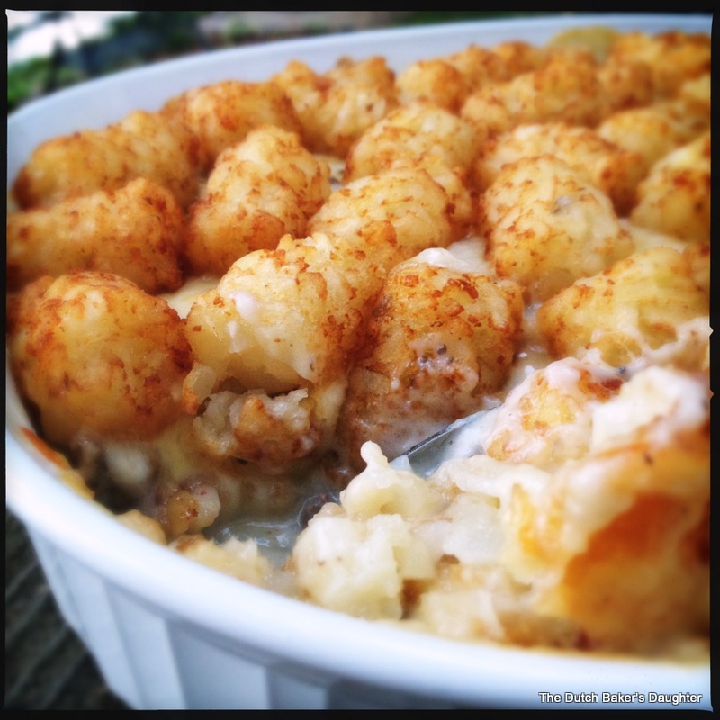 The Dutch Baker's Daughter Tater Tot Hotdish....You Betcha!