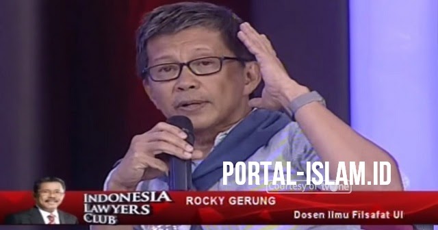 Rocky Gerung Dalangnya di Sekitar Monas PORTAL ISLAM Rocky Gerung Dalangnya di Sekitar Monas PORTAL ISLAM