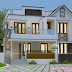 Trendy Kerala home design 2000 sq-ft