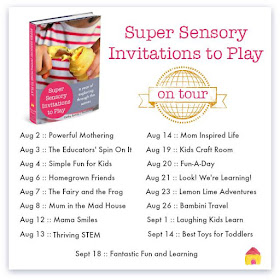 Super Sensory Invitations to Play Book Tour