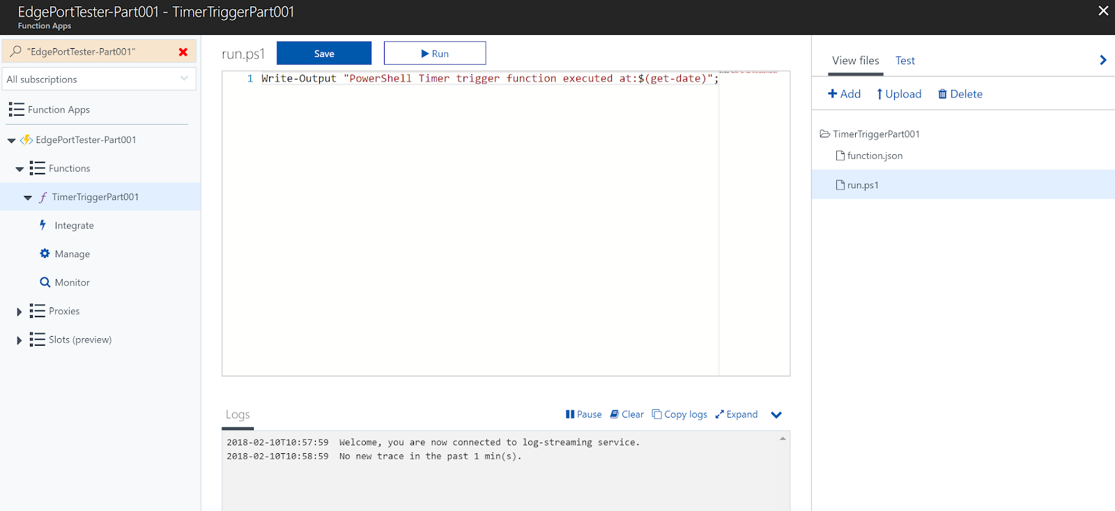 Building an Edge Server Port Monitor with Azure Function Apps Part 1