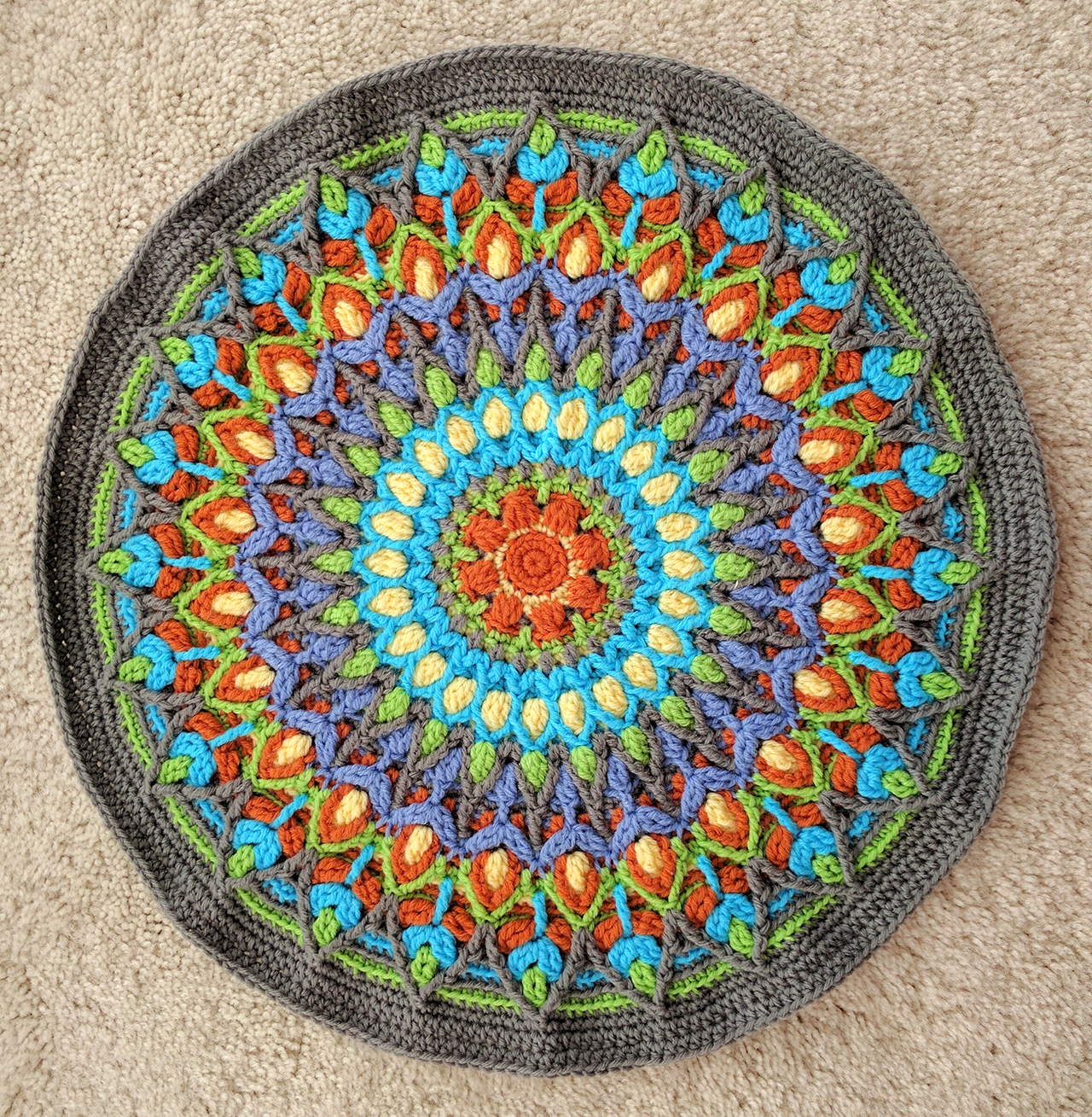 Spanish Mandala Create Your Own Sun! LillaBjörn's Crochet World