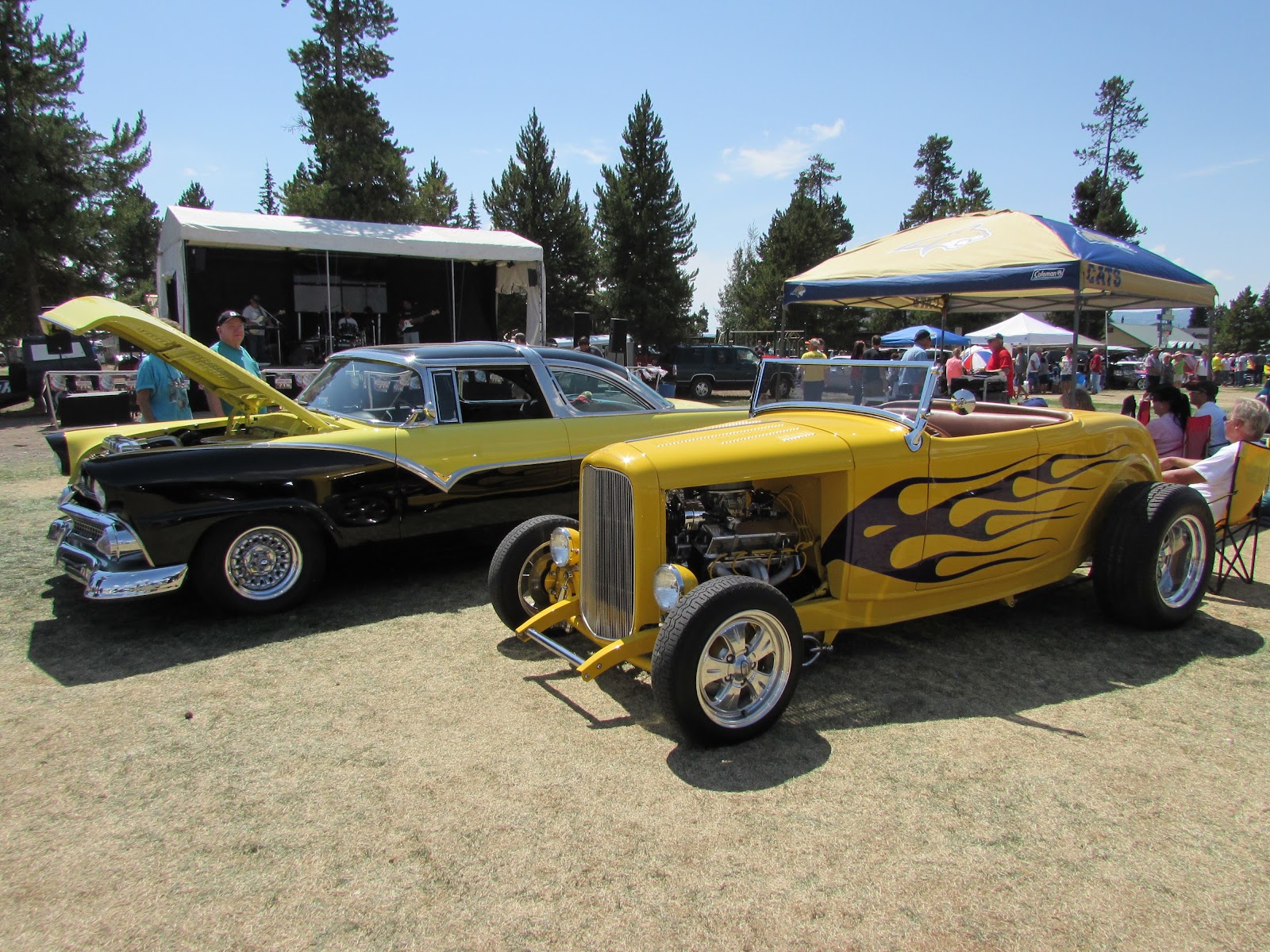 Reel Rods Inc. SHOP UPDATE West Yellowstone car show