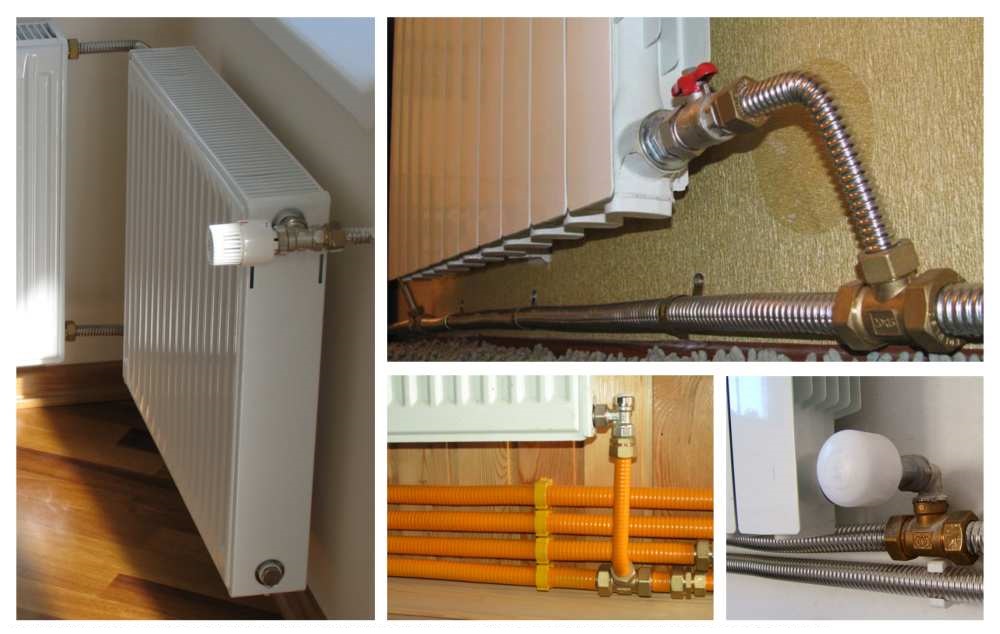 Сантехник ...: Нержавеющая гофрированная труба для отопления