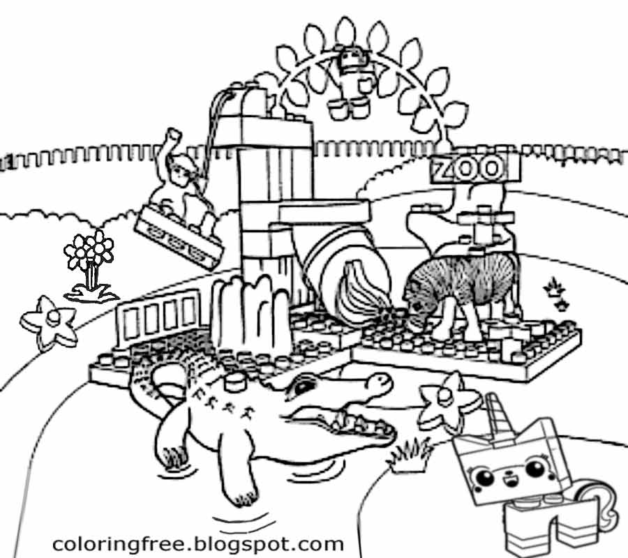 lets coloring book printable lego minifigures men coloring