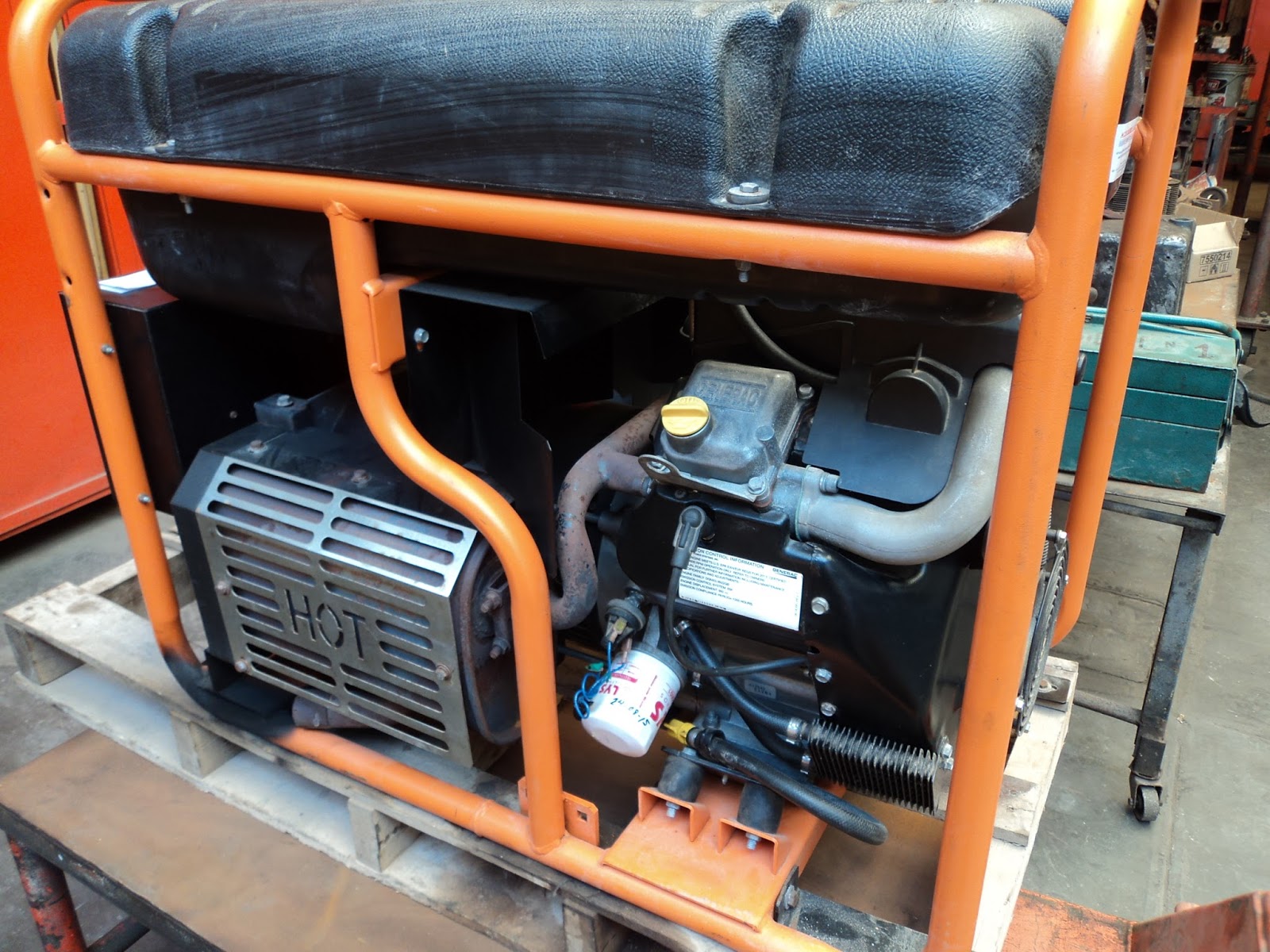 Motores Diesel: PRUEBA DE GENERADOR - GENERAC GP17500E